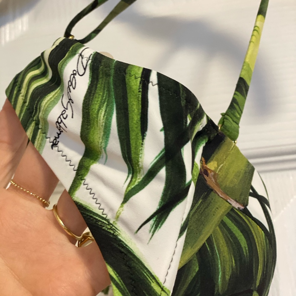 DOLCE & GABBANA Beachwear Printed bikini top (1) - Picture 5 of 8